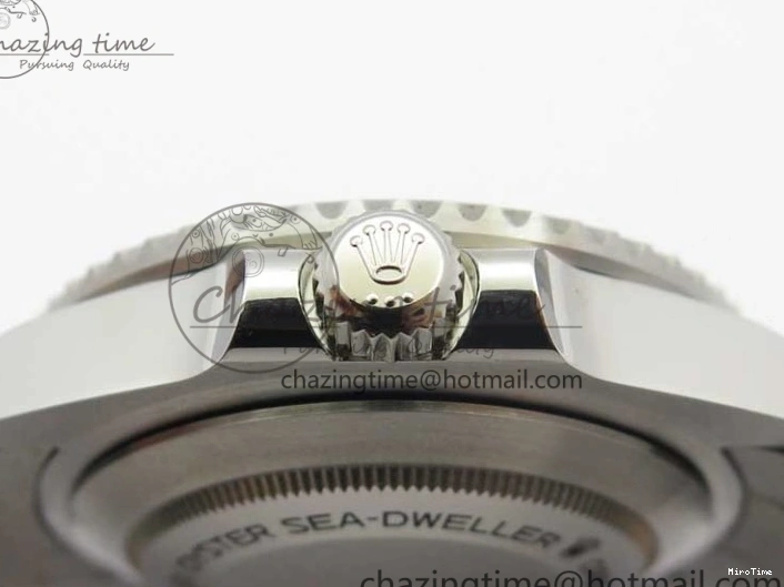 MiroTime 0130 Upgraded Sea-Dweller 2017 Baselworld 126600 Noob 1:1 Best Edition 904L Steel Black Dial on SS Bracelet A3235 Clone V 3209